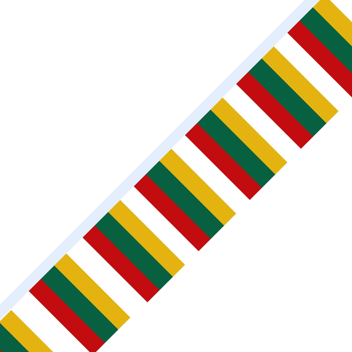 Flag of Lithuania Garland - Pixelforma