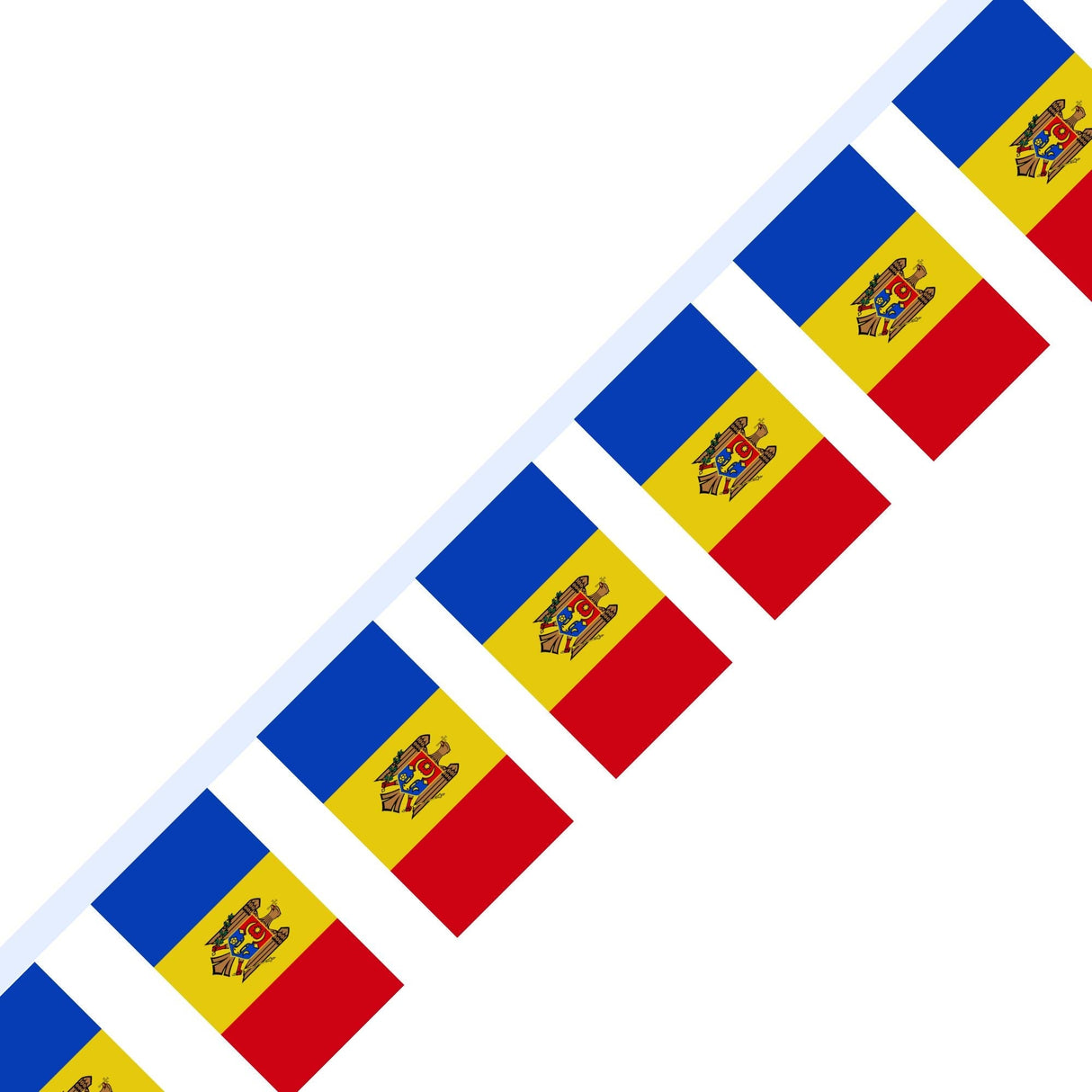 Flag Garland of Moldova - Pixelforma