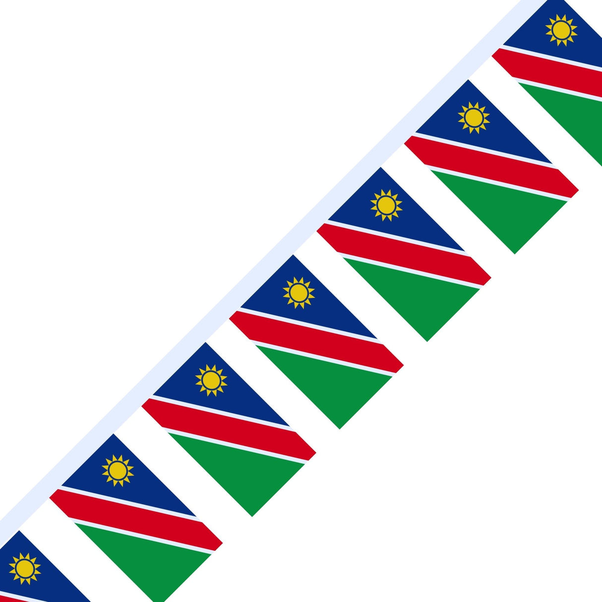Flag of Namibia Garland - Pixelforma