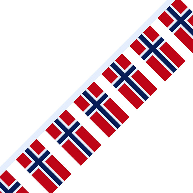 Flag of Norway Garland - Pixelforma