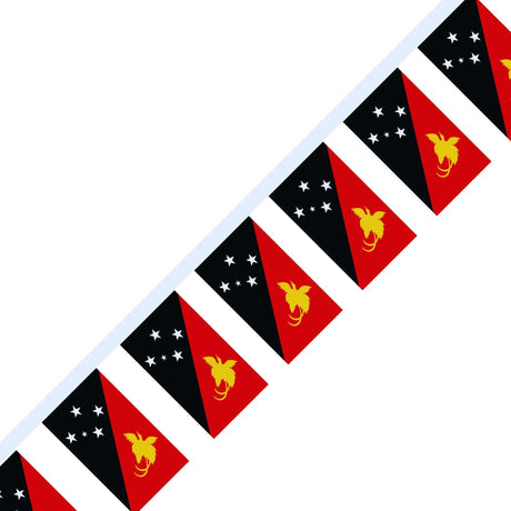 Papua New Guinea Flag Garland - Pixelforma