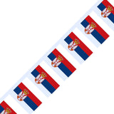 Flag of Serbia Garland - Pixelforma