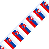 Flag of Slovakia Garland - Pixelforma
