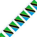 Guirlande Drapeau de la Tanzanie en plusieurs tailles - Pixelforma