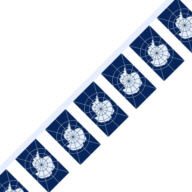 Official Antarctic Flag Garland - Pixelforma