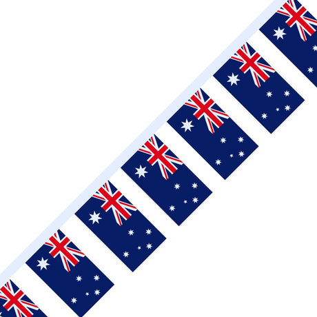 Australia Flag Garland - Pixelforma
