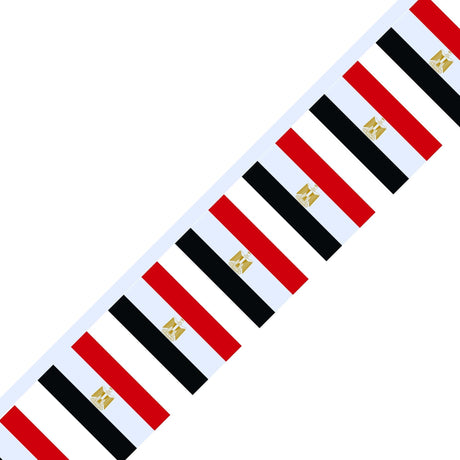 Flag of Egypt Garland - Pixelforma