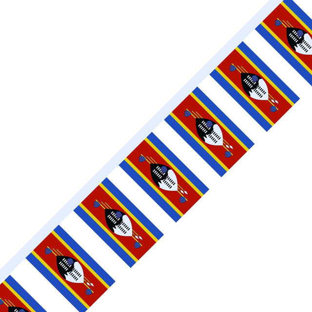 Eswatini Flag Garland - Pixelforma