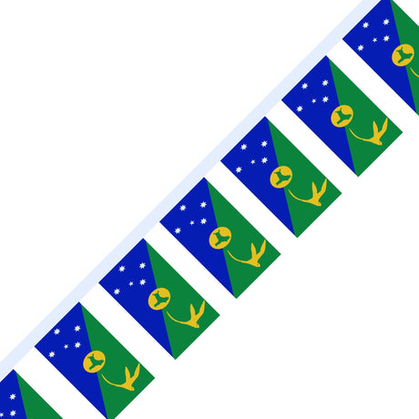Christmas Island Flag Garland - Pixelforma