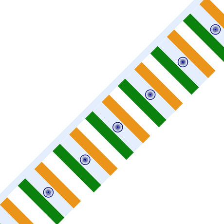 Flag of India Garland - Pixelforma