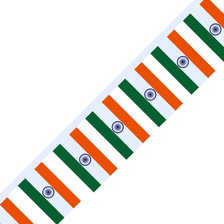 Official India Flag Garland - Pixelforma