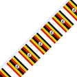 Uganda Flag Garland - Pixelforma