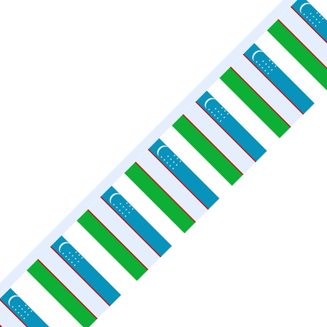 Flag Garland of Uzbekistan - Pixelforma