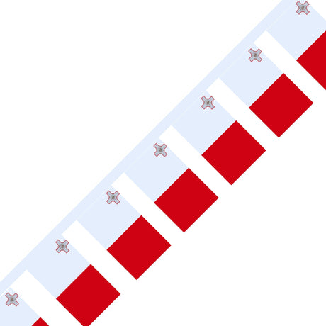 Malta Flag Garland - Pixelforma