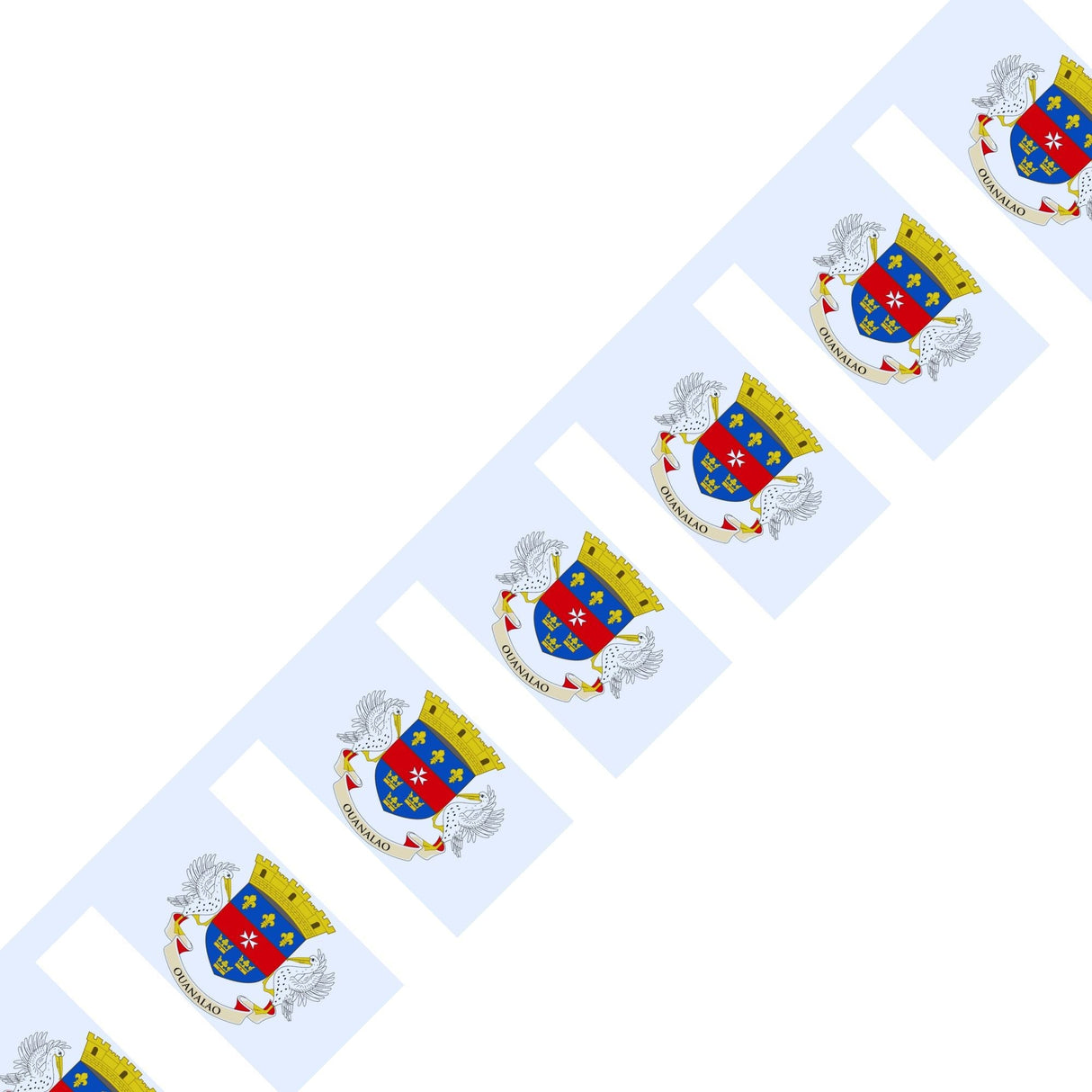 St. Bartholomew's Flag Garland - Pixelforma