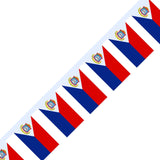 St. Maarten's Flag Garland - Pixelforma