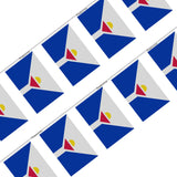 Guirlande drapeau de saint-martin - pixelforma