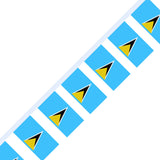 Saint Lucia Flag Garland - Pixelforma