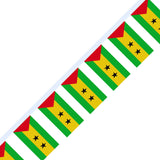 Flag Garland of São Tomé and Príncipe - Pixelforma