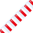 Singapore Flag Garland - Pixelforma