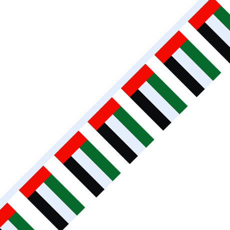 United Arab Emirates Flag Garland - Pixelforma
