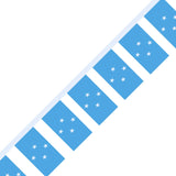 Flag Garland of the Federated States of Micronesia - Pixelforma