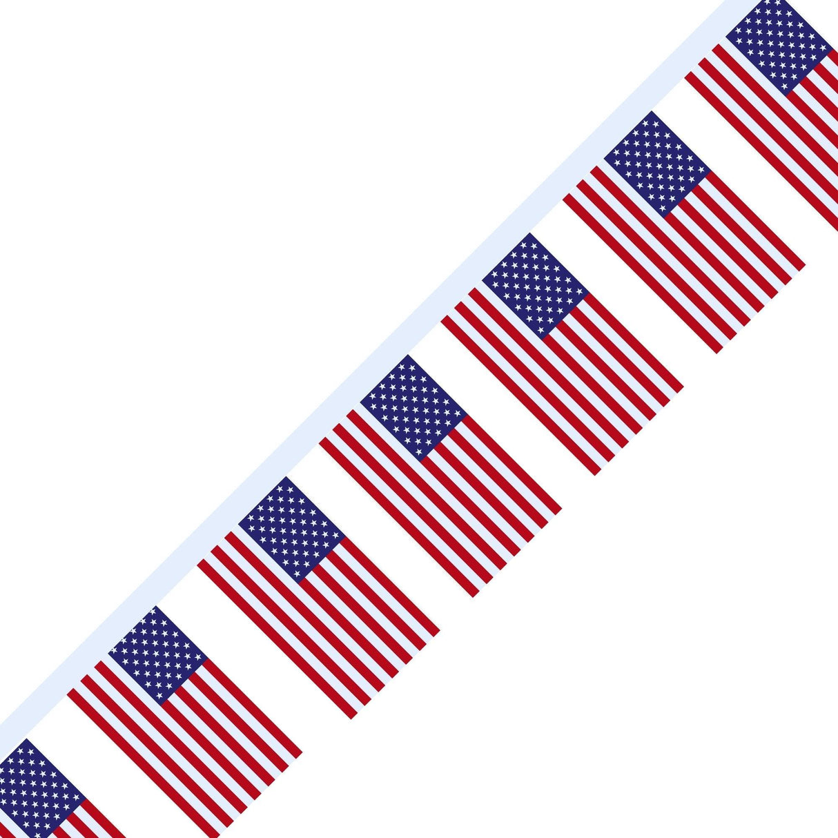 Guirlande Drapeau des États-Unis en plusieurs tailles - Pixelforma