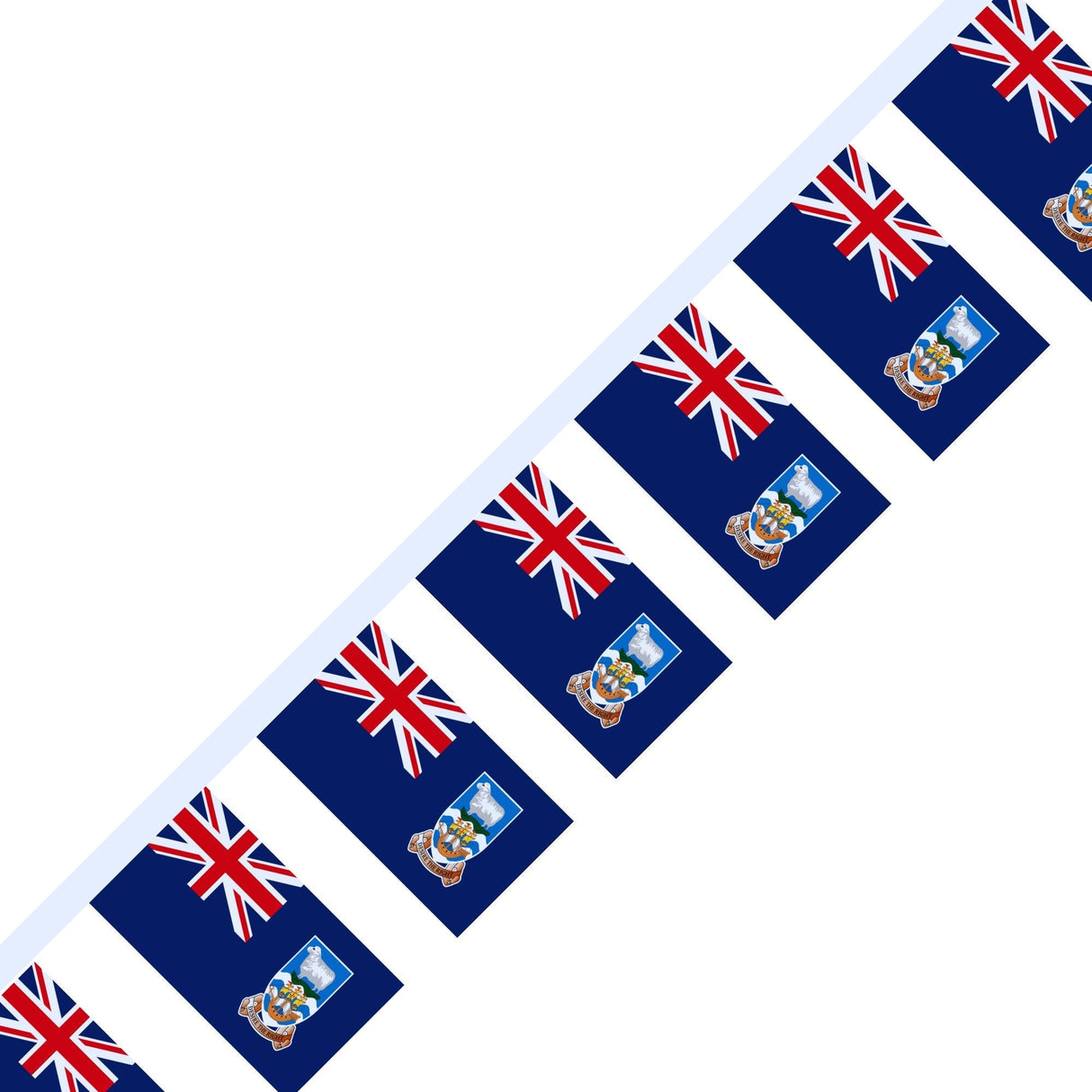 Falkland Islands Flag Garland - Pixelforma