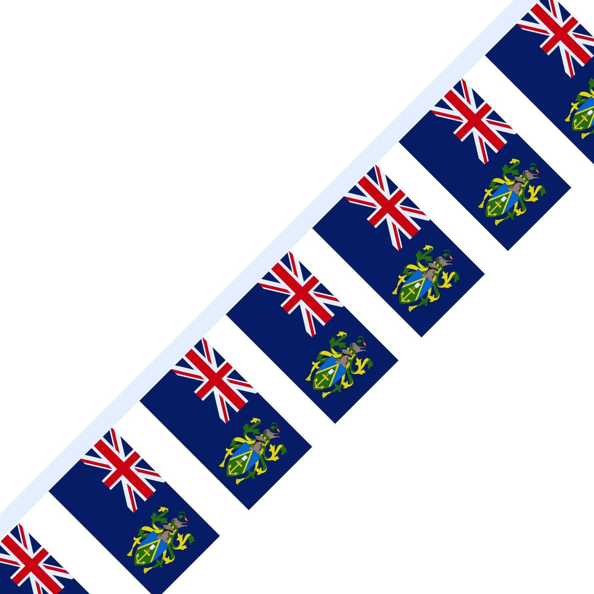 Guirlande Drapeau des îles Pitcairn en plusieurs tailles - Pixelforma