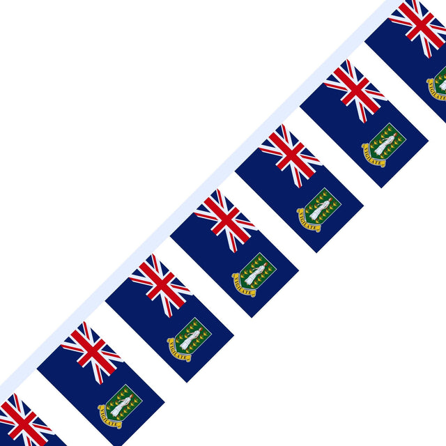 British Virgin Islands Flag Garland - Pixelforma