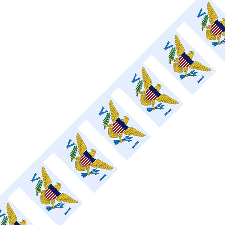 U.S. Virgin Islands Flag Garland - Pixelforma