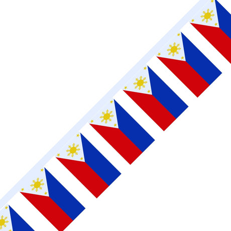 Philippine Flag Garland - Pixelforma