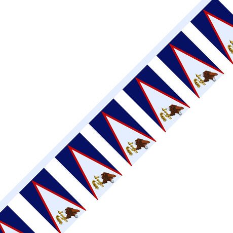 American Samoa Flag Garland - Pixelforma