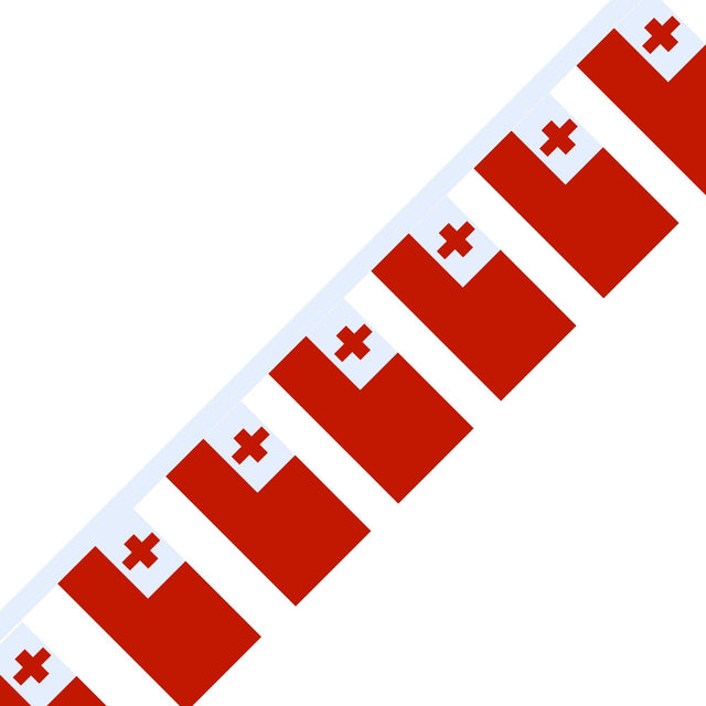 Guirlande Drapeau des Tonga en plusieurs tailles - Pixelforma