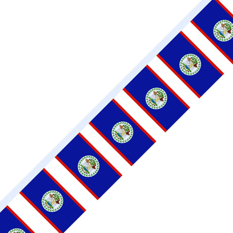 Belize Flag Garland - Pixelforma