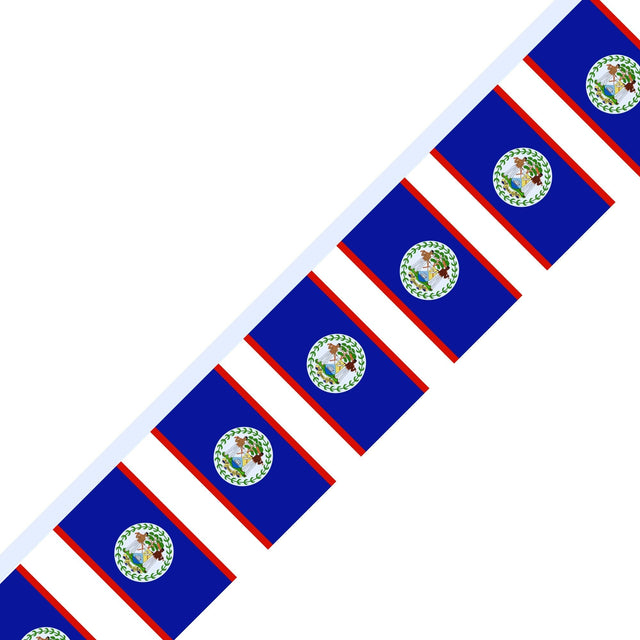 Belize Flag Garland - Pixelforma