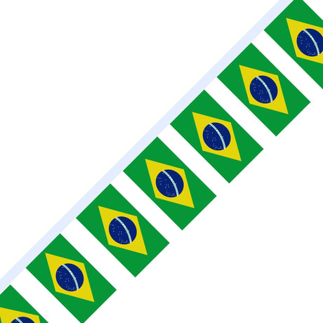 Brazil Flag Garland - Pixelforma