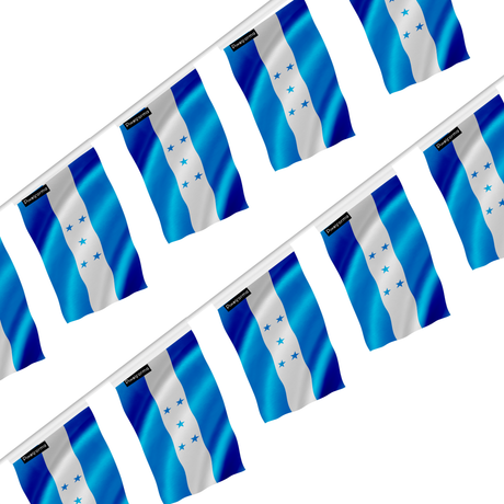 Guirlande drapeau du honduras - pixelforma