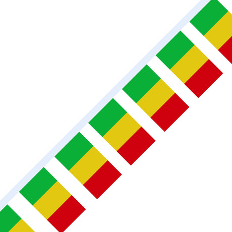 Mali Flag Garland - Pixelforma