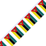 Mozambique Flag Garland - Pixelforma