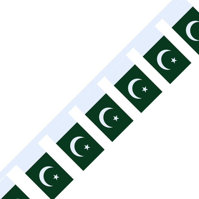 Pakistan Flag Garland - Pixelforma