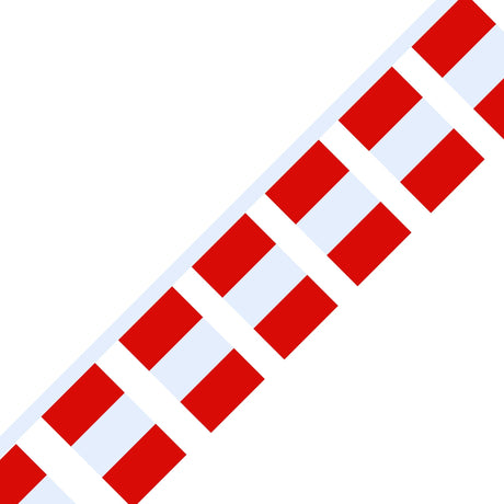 Peruvian Flag Garland - Pixelforma