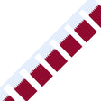 Qatar Flag Garland - Pixelforma