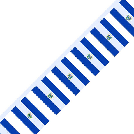 Flag of El Salvador Garland - Pixelforma