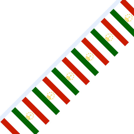 Flag Garland of Tajikistan - Pixelforma