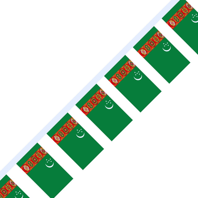 Flag of Turkmenistan Garland - Pixelforma
