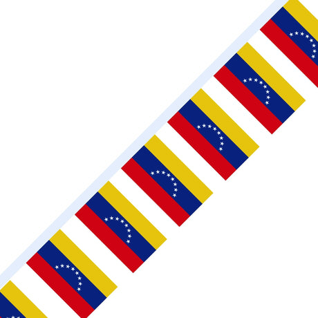 Guirlande Drapeau du Venezuela en plusieurs tailles - Pixelforma