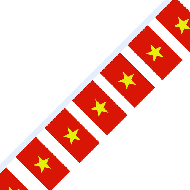 Vietnam Flag Garland - Pixelforma