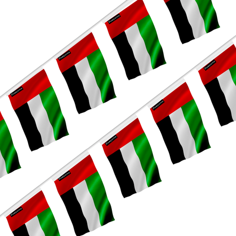 Guirlande drapeau émirats arabes unis - pixelforma