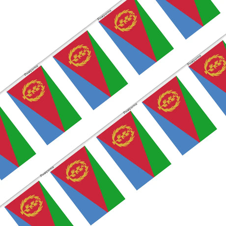 Guirlande drapeau érythrée - pixelforma
